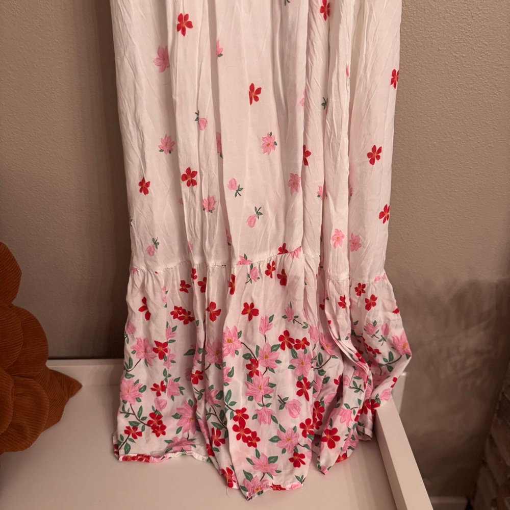 DRAPER JAMES RSVP Floral Wrap Maxi Dress - Picture 2 of 8